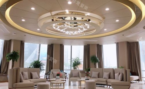 上海九慕整形大厅休息区示意图