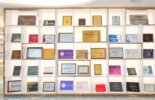 北京新星靓医疗美容医院资质展示墙