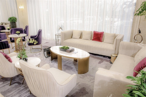 杭州维多利亚整形等候区环境图