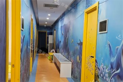 上海科瓦齿科儿童中心走廊环境