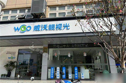 苏州威沃眼科吴中丽丰店外景门头