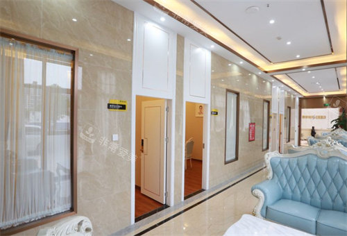 怀化曹家整形内部走廊环境