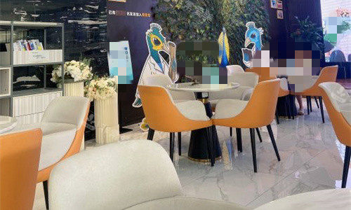 成都恒美植发休息区