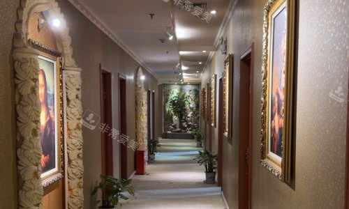 武漢伽美整形走廊圖