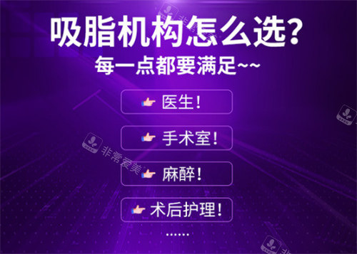 吸脂机构如何选