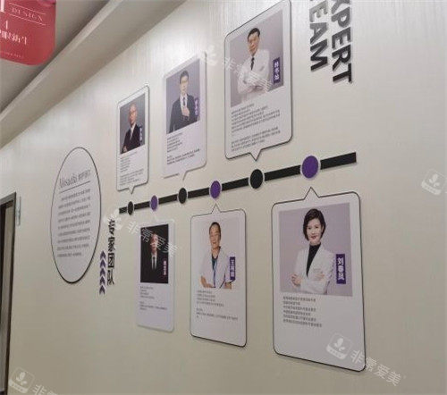 福州美萨缔尔整形医生展示墙