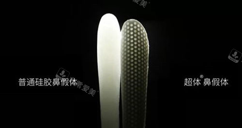 超体隆鼻材料对比普通硅胶