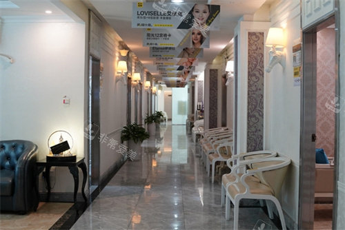 深圳阳光医疗美容微整科走廊