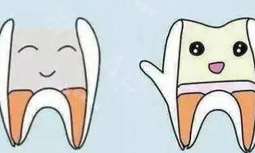 根管治疗前后对比