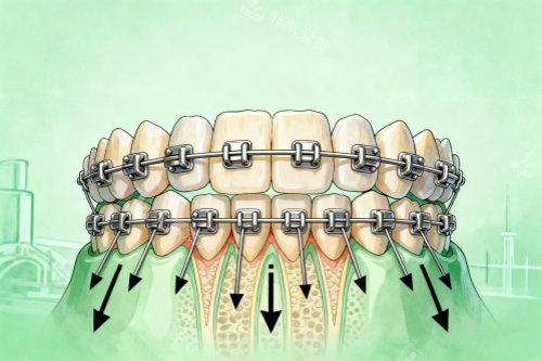牙齿矫正模型图片展示