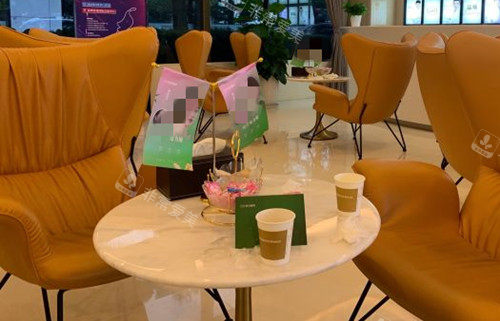 昆明娇点整形休息等待区环境