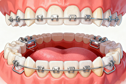 牙齿矫正模型图展示