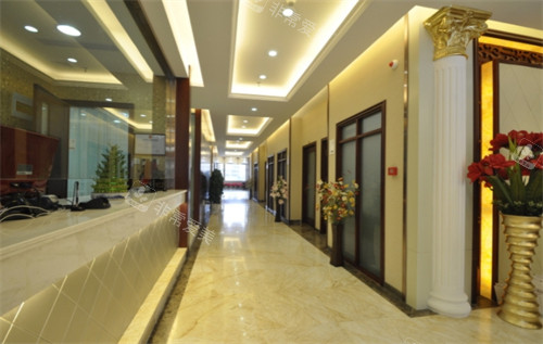 太原丽都整形的走廊