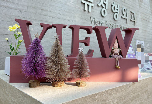 韩国必妩整形LOGO摆件示意图 韩国必妩整形LOGO摆件示意图