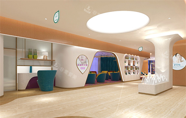 南阳艾美整形前厅收银区