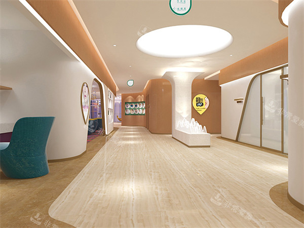 南阳艾美整形前厅中转区环境图