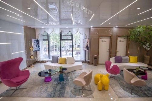 淄博丽美整形候诊区