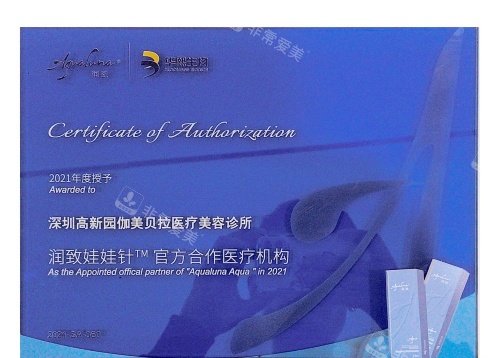 深圳伽美贝拉整形润致娃娃针合作机构示意图