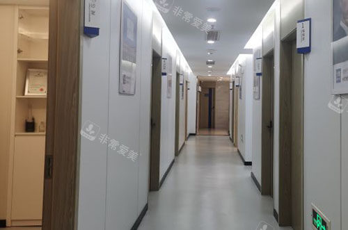 佛山大麦植发走廊环境图