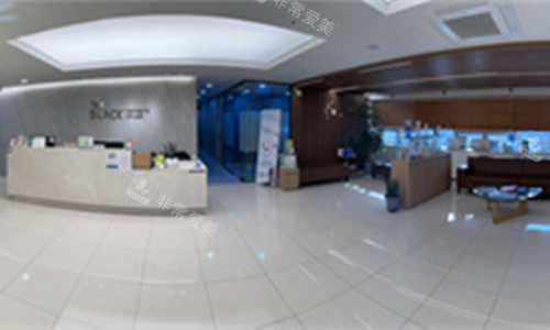 韩国布莱克毛发移植医院大厅图