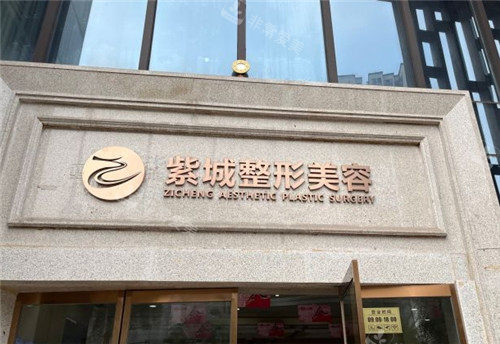 重庆紫城医疗美容医院门头logo