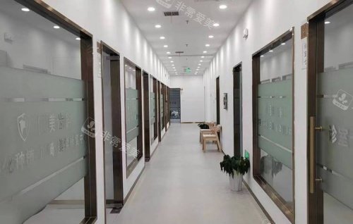 武汉固美口腔走廊示意图