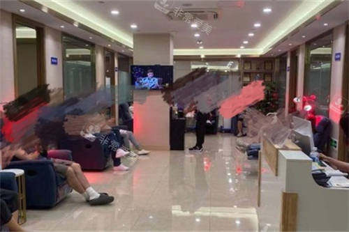 上海碧莲盛植发休息候诊区