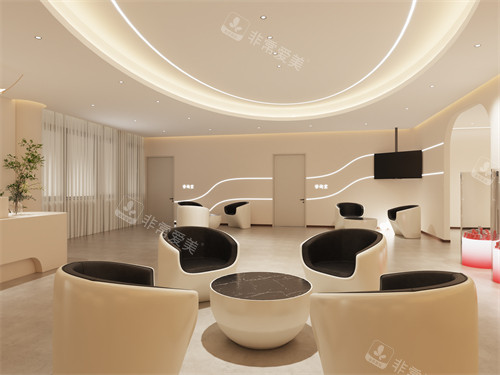 四川成都高新大美仁喜医疗美容休息区环境一览图