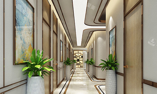 合肥斯尔美医疗美容走廊环境