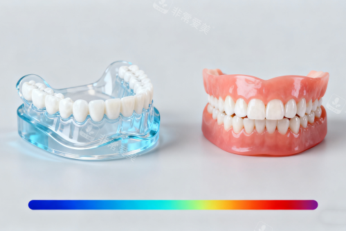 牙齿矫正变整齐展示图