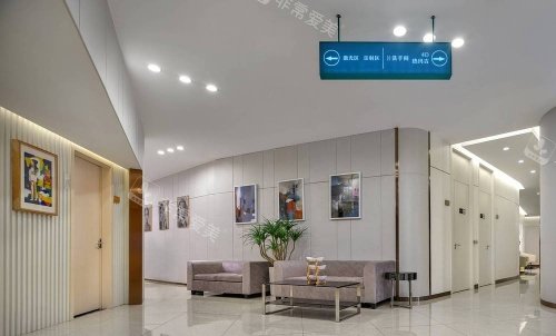 长沙爱思特整形过道等候区示意图