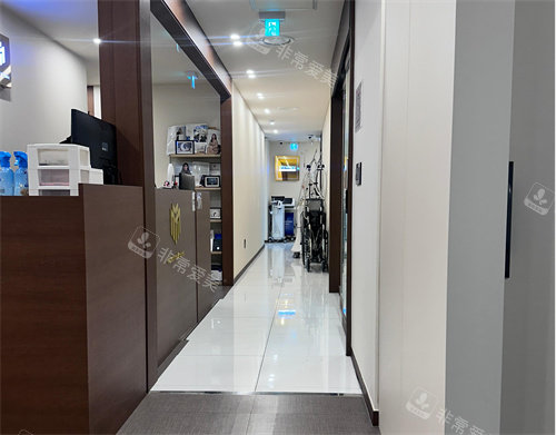 韩国梅宗德皮肤科走廊环境图