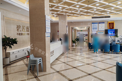 深圳碧莲盛植发大厅图