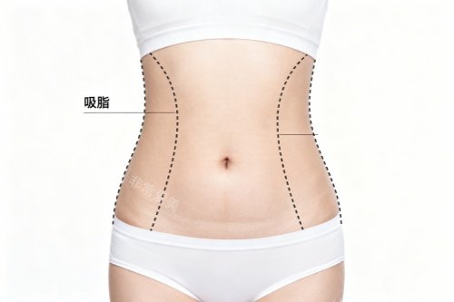 腰腹部做吸脂图片一览