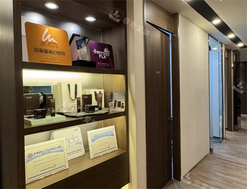 韓國Galleria凱麗雅皮膚科醫(yī)院榮譽(yù)墻一覽圖