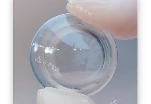 硬性角膜接触镜片整体示意图