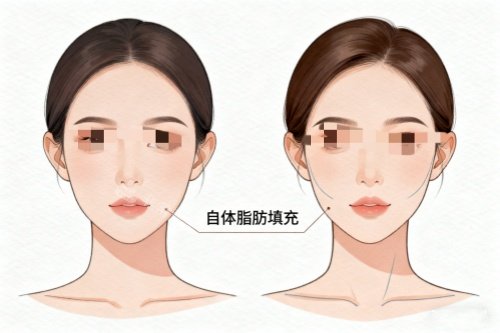 脂肪填充卡通图 脂肪填充卡通图