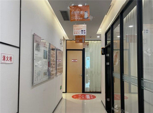 福州玛恩皮肤医疗美容医院走廊环境图片