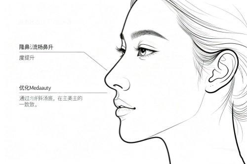 隆鼻成果展示图 隆鼻成果展示图