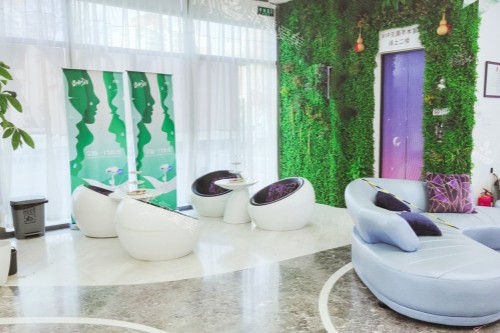 北京蒂凡妮医疗美容医院候诊区 北京蒂凡妮医疗美容医院候诊区