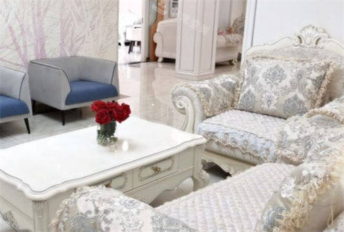 上海丽质院内休息区环境图