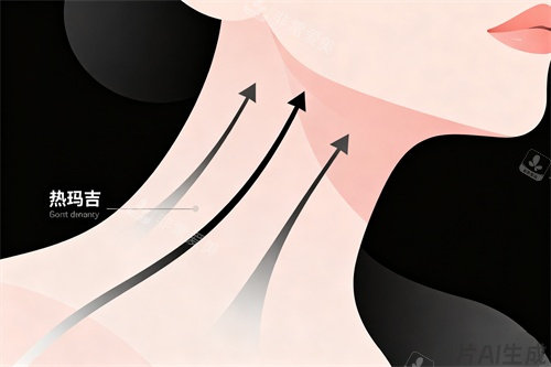 颈部做热玛吉卡通图展示 颈部做热玛吉卡通图展示