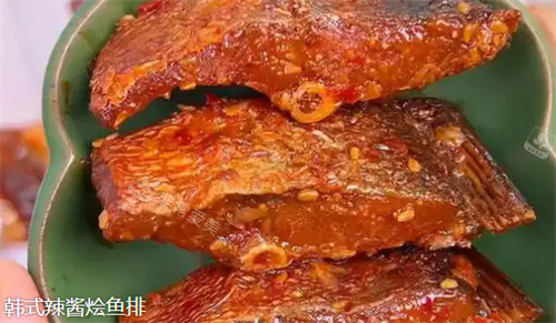 辣酱烩鱼排
