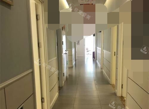 北京维乐口腔走廊环境