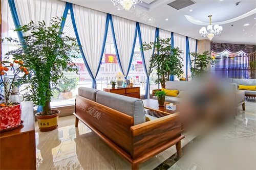 东莞美立方美容医院休息沙发