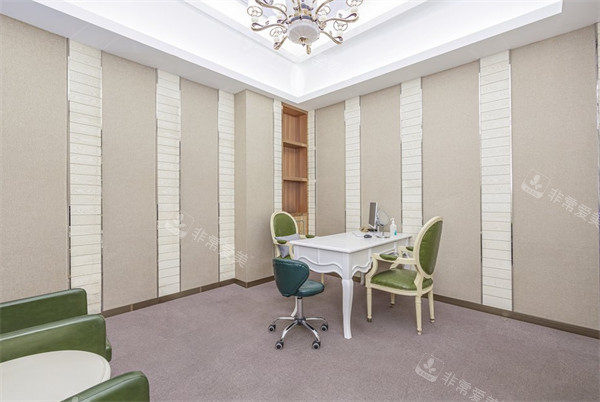 北京润美玉之光医疗美容面诊室环境一角