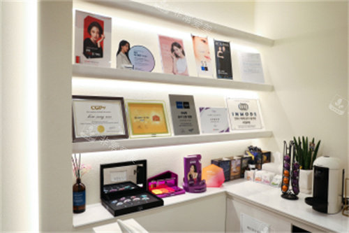 韩国Shinebom皮肤科室内一角环境