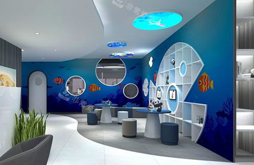 广州鼎植口腔儿童看牙等候区