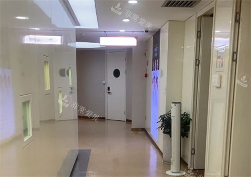 杭州连天美整形科室外走廊