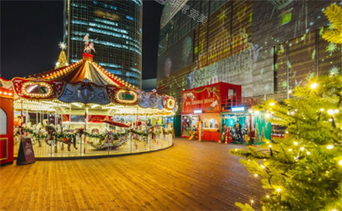 韩国圣诞节活动商场